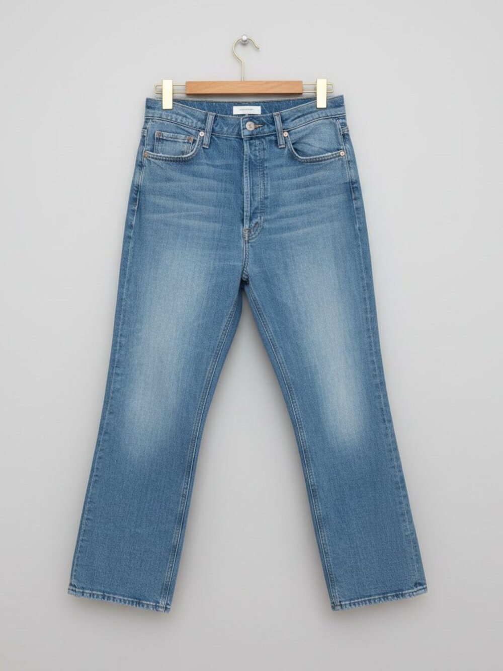 Mother Denim High Rise Straight Jeans Size 31